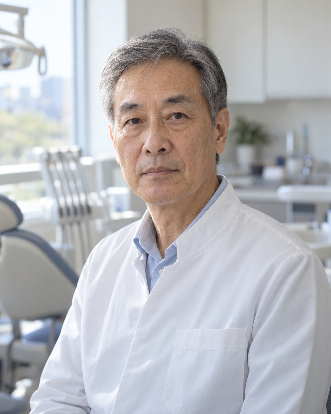 흰 가운을 입은 김도윤 대표원장